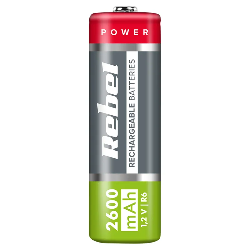 Acumulatori Ni-Mh AA R6 2600MAH Blister 4 Buc Rebel