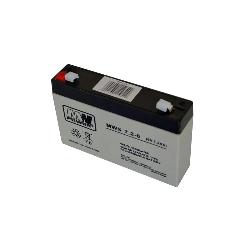 Acumulator Stationar Agm Vrla 6V 7.2AH Mws