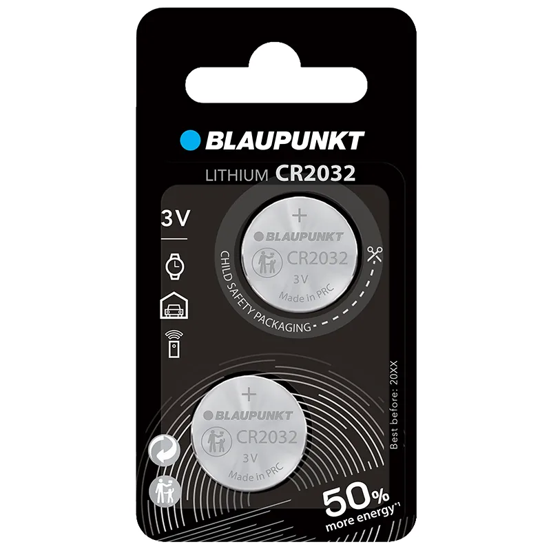 Baterie Litiu  CR 2032 2 Buc Blaupunkt