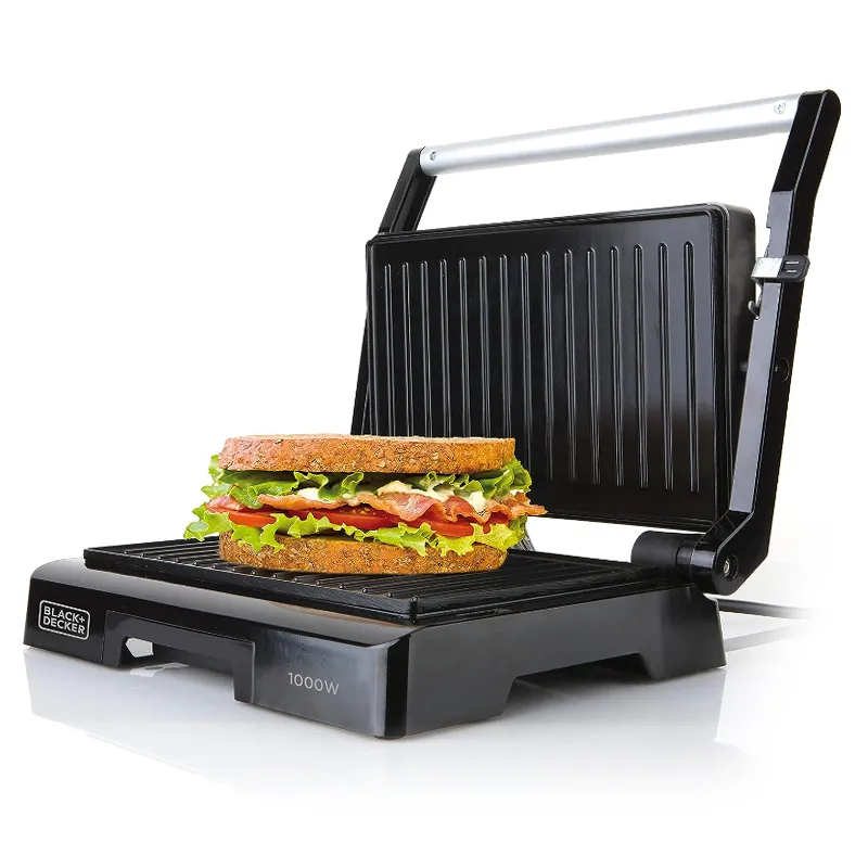 Gratar Electric 1000W Inox Teflon Black Decker