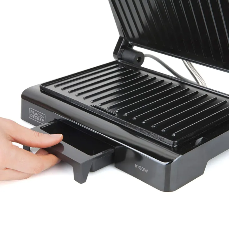 Gratar Electric 1000W Inox Teflon Black Decker