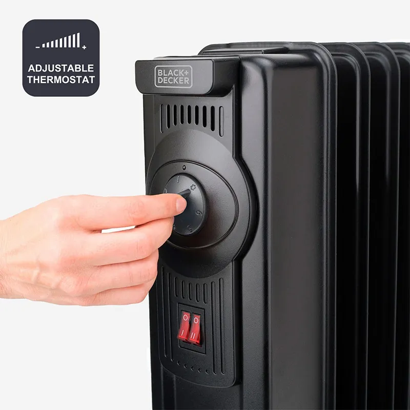 Radiator Ulei 9 Elementi 1500W Black Decker