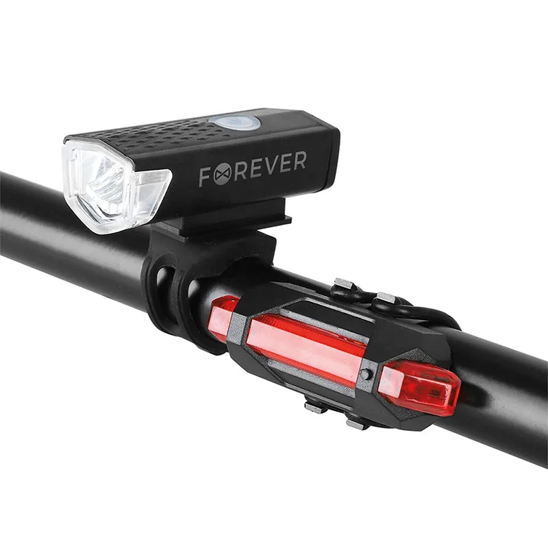 Set Lumini Bicicleta Fata-Spate Blg-100