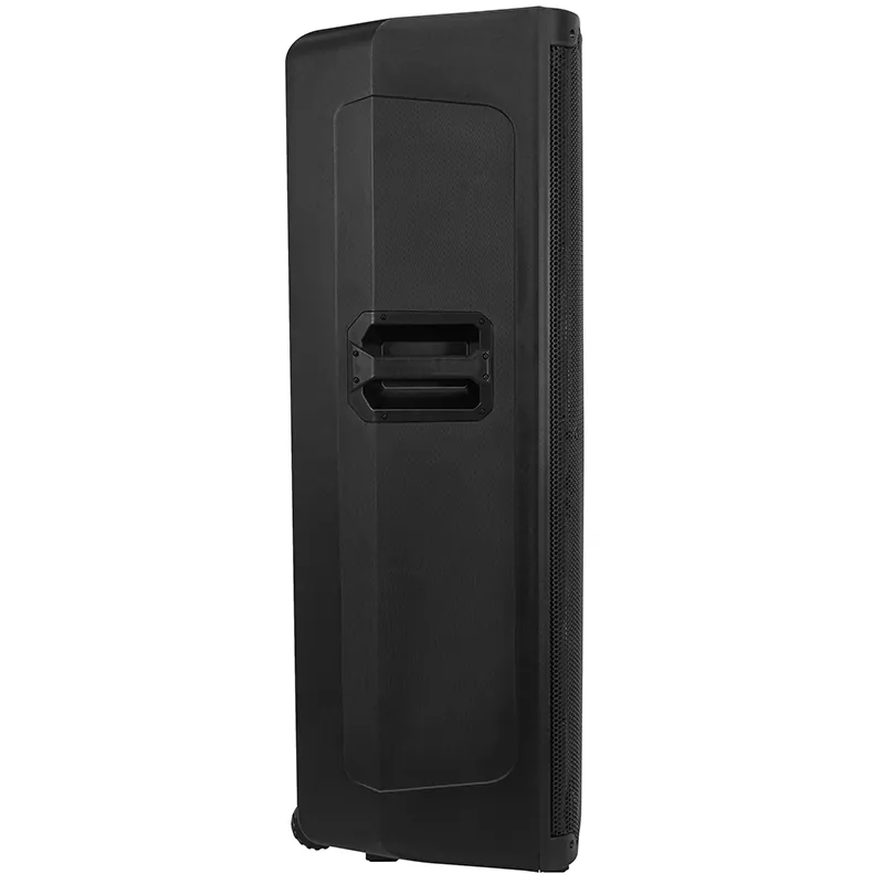 Boxa Activa 250W RMS 2X15"/38CM + Tweeter 1.75" cu BT/USB/SD/FM