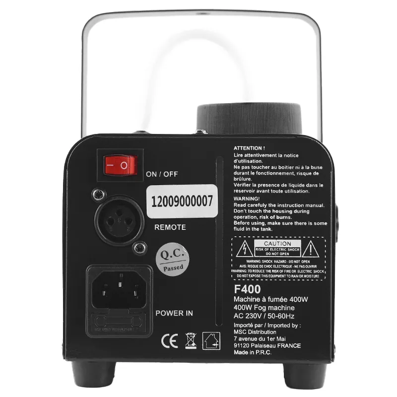 Masina Fum 400W cu Controller