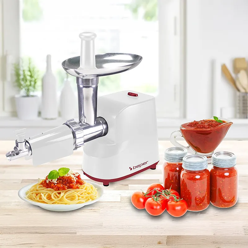 Tocator Carne Electric cu Storcator Beper