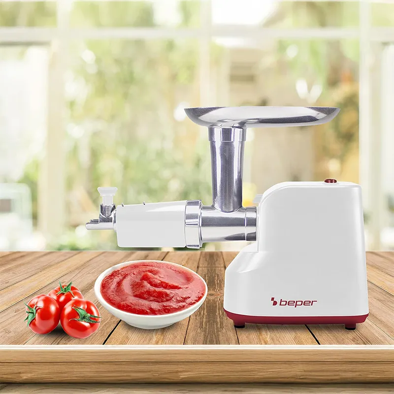 Tocator Carne Electric cu Storcator Beper