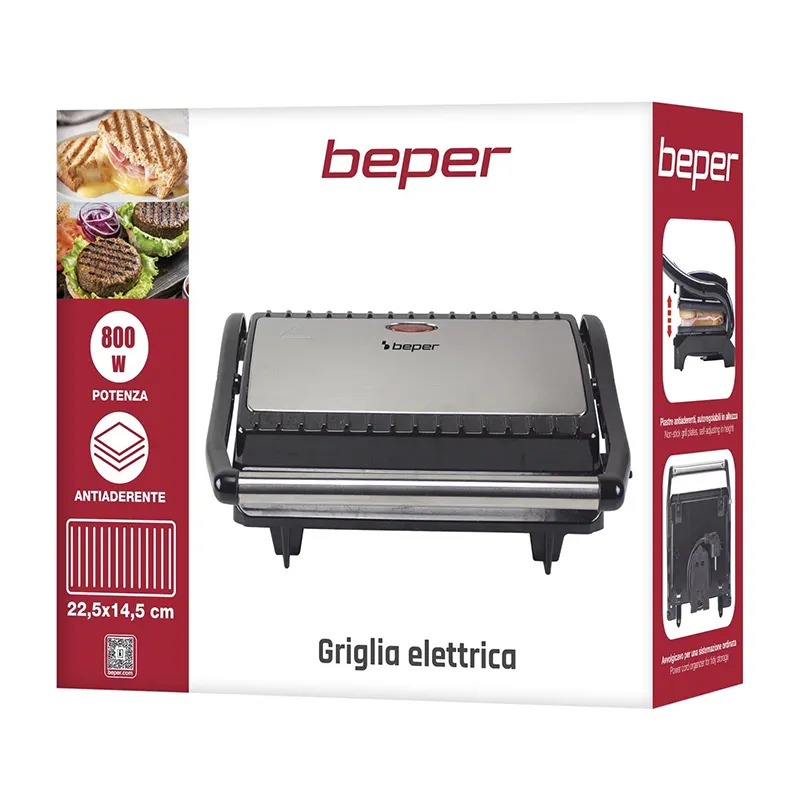 Grill Electric 800W Beper