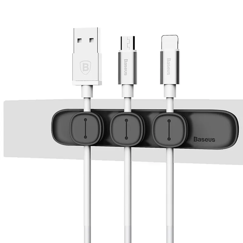 Organizator Cabluri Magnetic Baseus - Negru