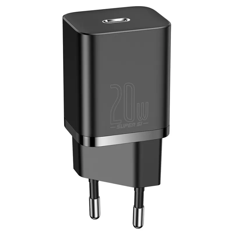 Incarcator Retea PD 20W 3A USB Tip C  - Lightning 1M Baseus - Negru