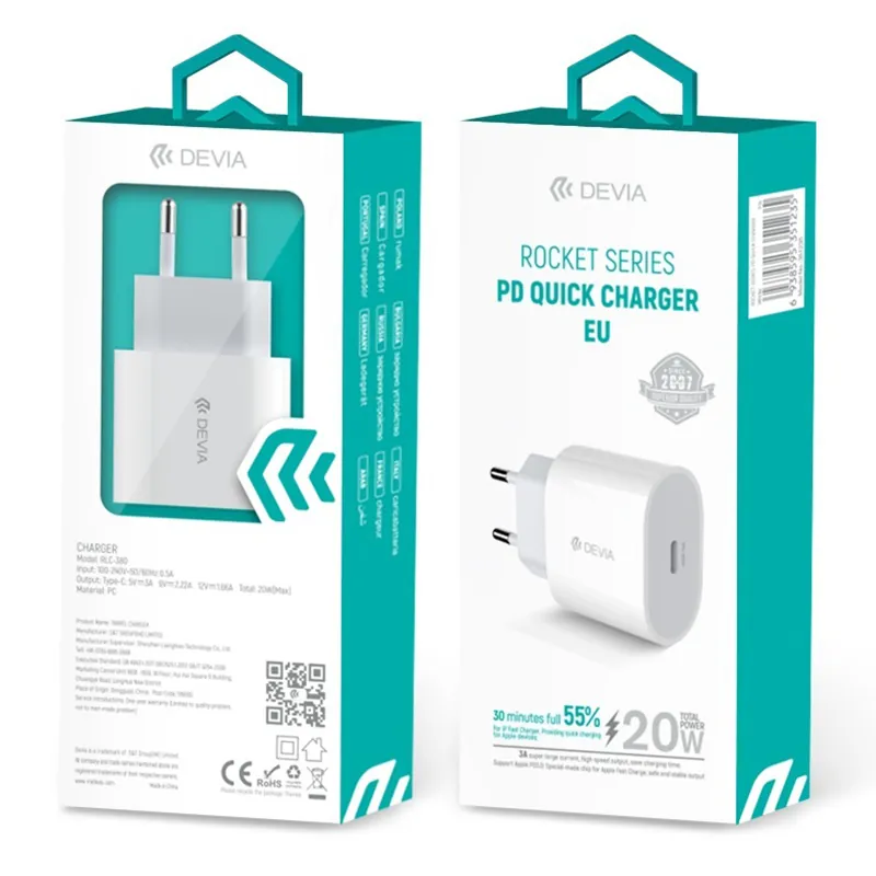 Incarcator Retea 1XUSB-C PD 20W