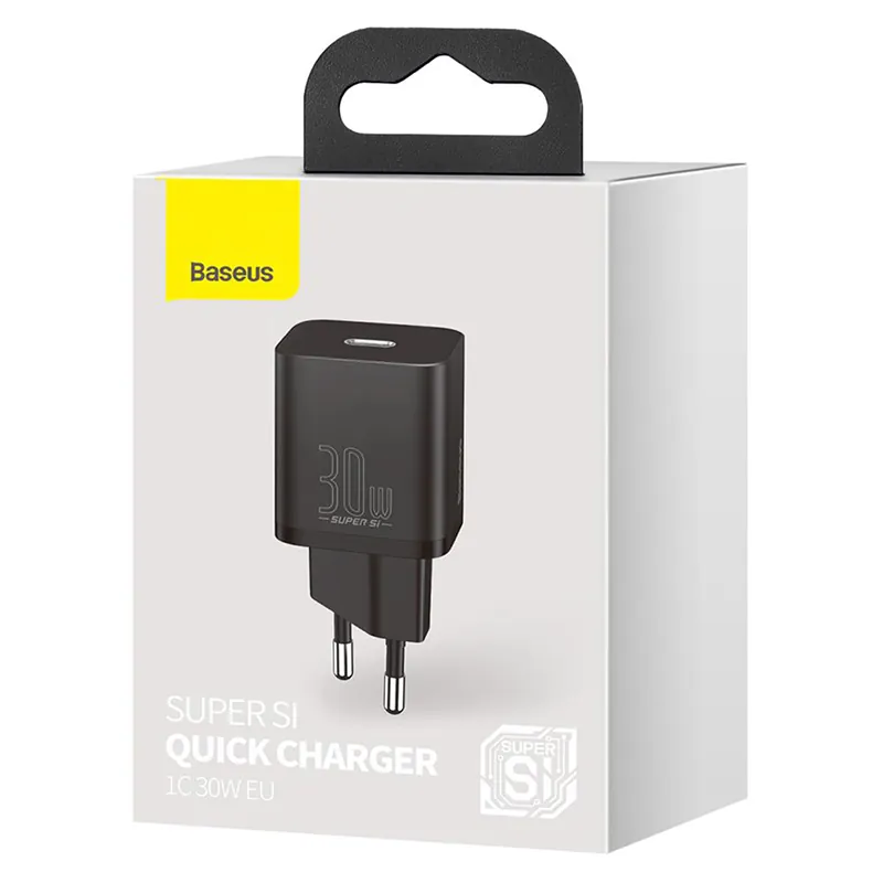 Incarcator Retea 1XUSB-C Super Fast Charge PD 30W Baseus - Negru