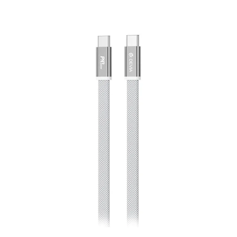 Cablu Tip C - Tip C PD 1.5M 240W  - Alb
