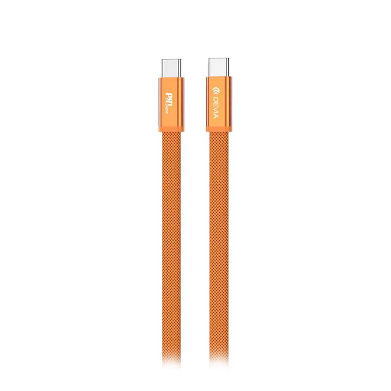 Cablu Tip C - Tip C PD 1.5M 240W  - Portocaliu