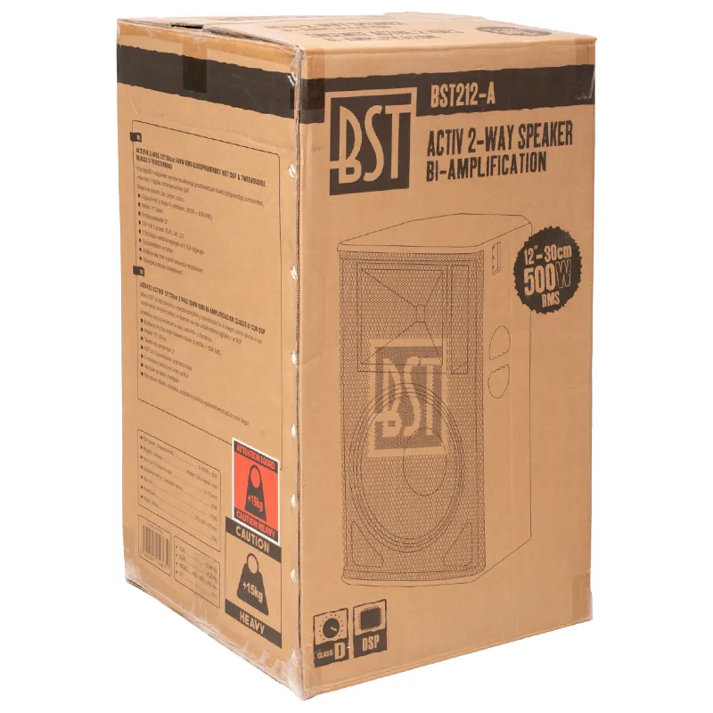 Boxa Activa 2 Cai 12" /30CM 500W RMS Clasa D