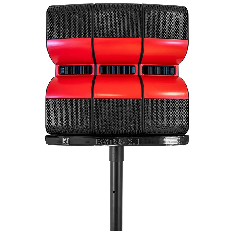 Kit 2.1 Subwoofer 18''/46CM + 2 Sateliti 4''/10CM 1200W RMS