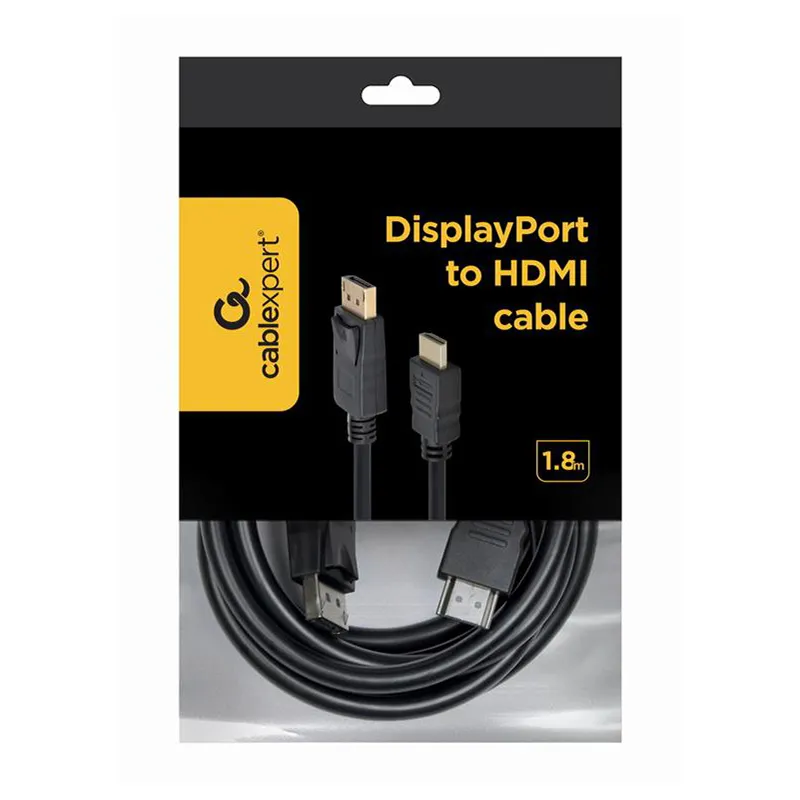 Cablu Displayport Tata - HDMI Tata 1.8M