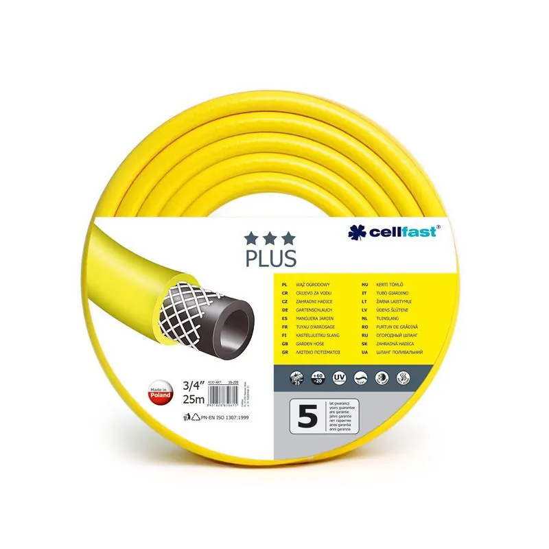 Furtun Apa Plus 3/4  / 25M