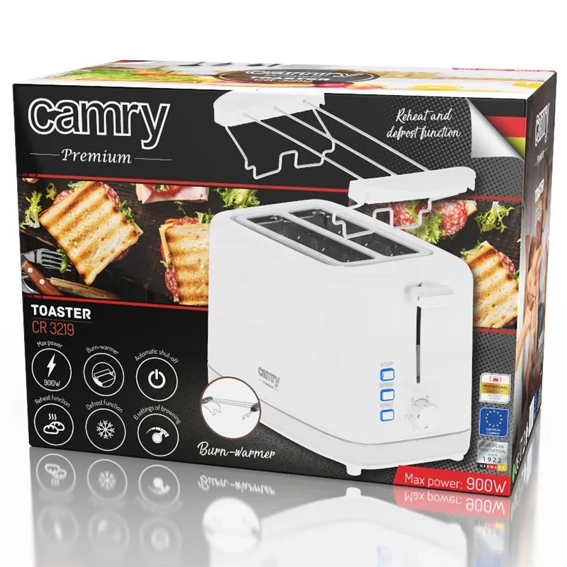 Toaster 6 Niveluri de Rumenire 900W CR 3219 Camry