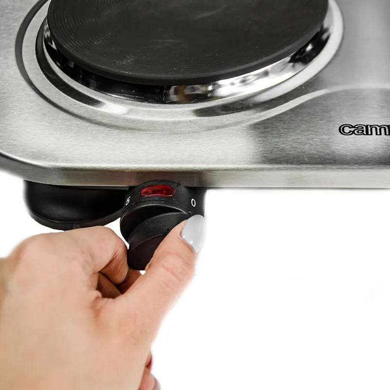 Plita Electrica Dubla 2500W CR 6511 Camry