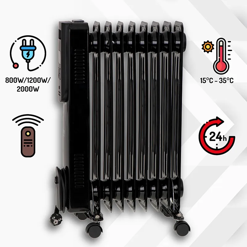 Radiator Ulei 9 Elementi 2000W CR 7810 Camry