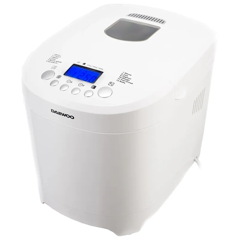 Masina de Facut Paine 600 W Culoare Alba Daew