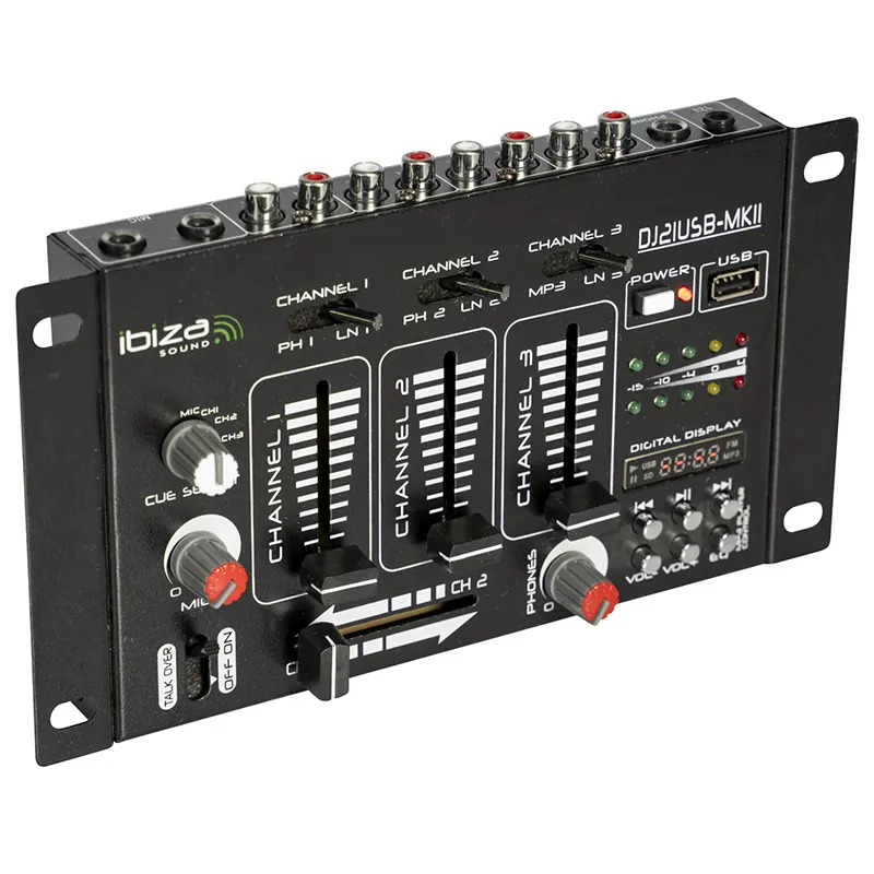 Mixer USB cu Display Digital