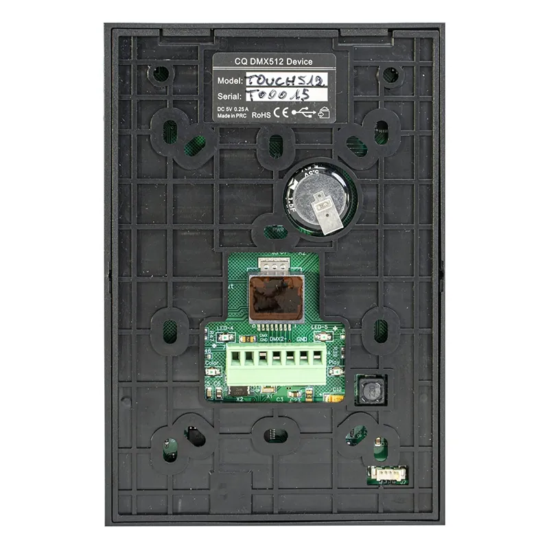Interfata DMX - USB cu Panou Tactil