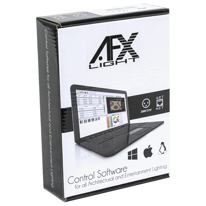 Interfata DMX - USB cu Panou Tactil