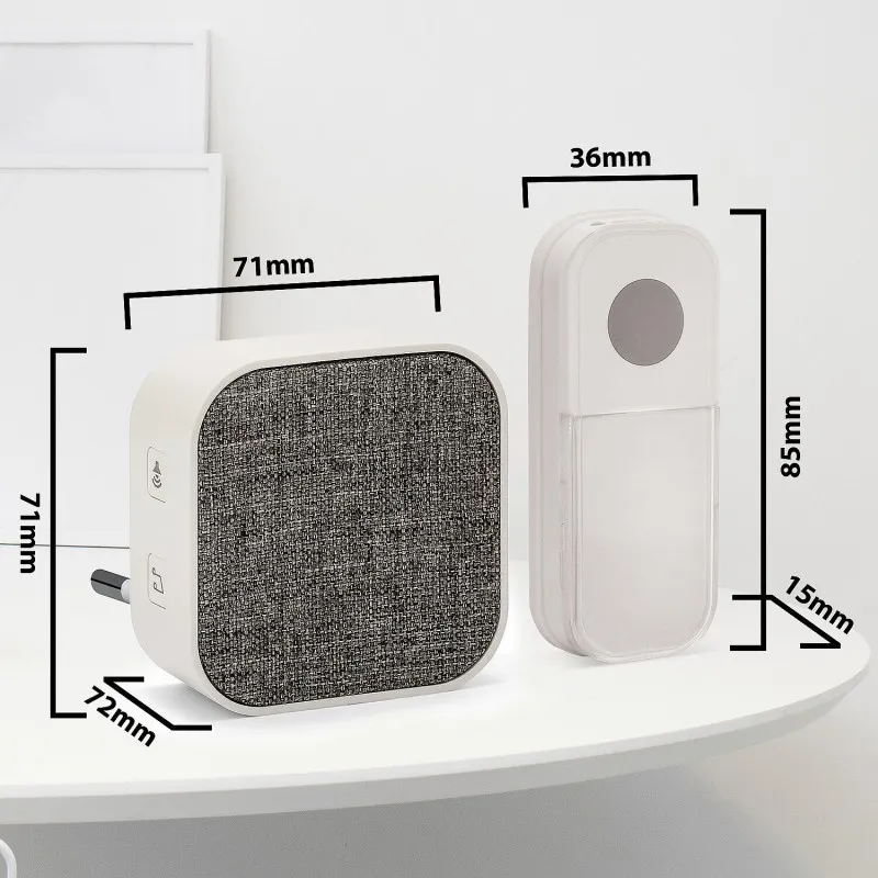 Sonerie Wireless 36 Melodii 150M Alimentare 220-240V