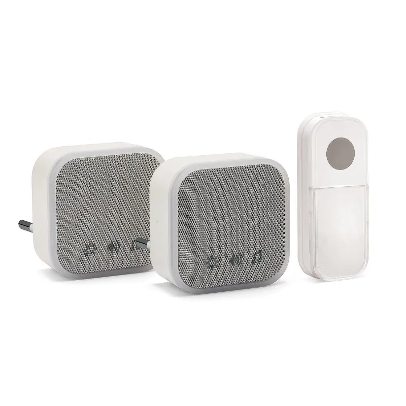 Set 2 Sonerii Wireless 36 Melodii 150M Alimentare 220-240V