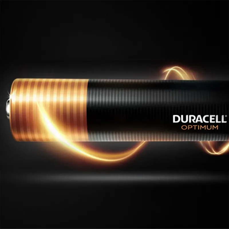 Baterie Alcalina Duracell Optimum LR06 Blister 4 Buc