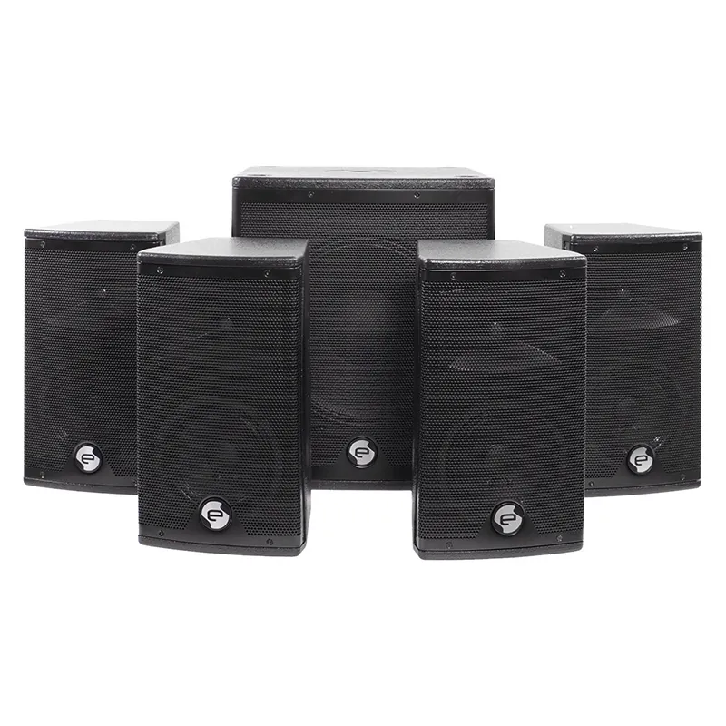 Sistem 1 Subwoofer Activ 270W + 4 Sateliti 12"/30CM 80WX4