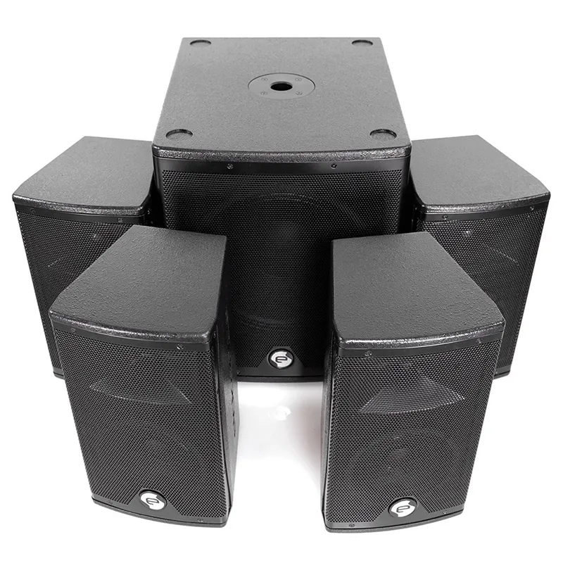 Sistem 1 Subwoofer Activ 270W + 4 Sateliti 12"/30CM 80WX4