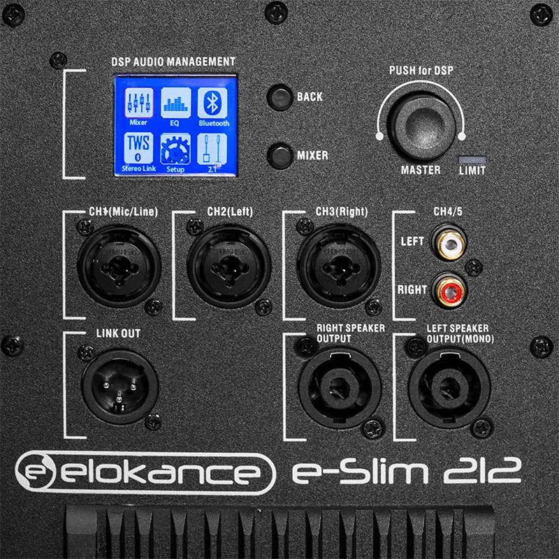 Subwoofer 12"/30CM  + Coloana 2X3"/ 800W RMS BT si TWS