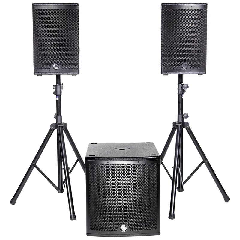 Kit Subwoofer 15"/38CM + 2 Sateliti 10"/25CM 800W RMS
