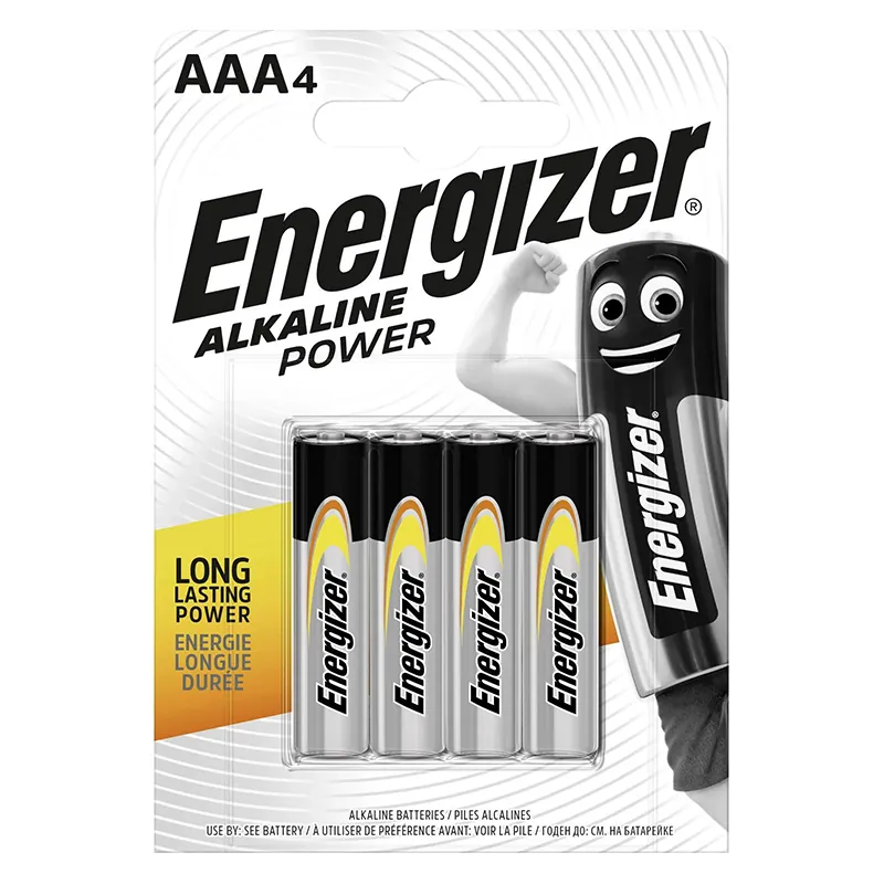 Baterie Alcalina LR03 Blister 4 Buc Energizer