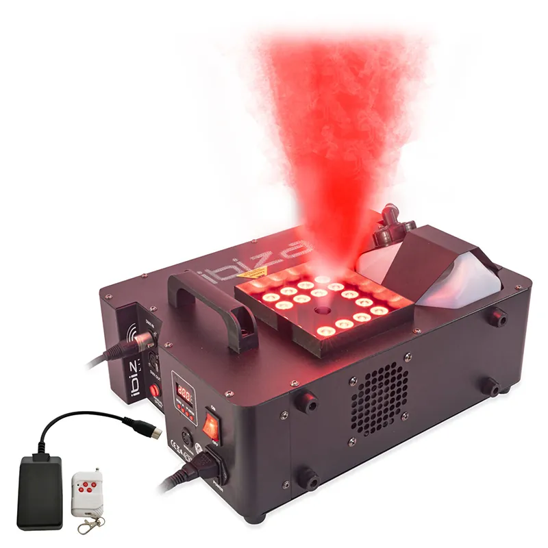 Masina Profesionala Fum 1500W cu Efect LED RGB 24X3W