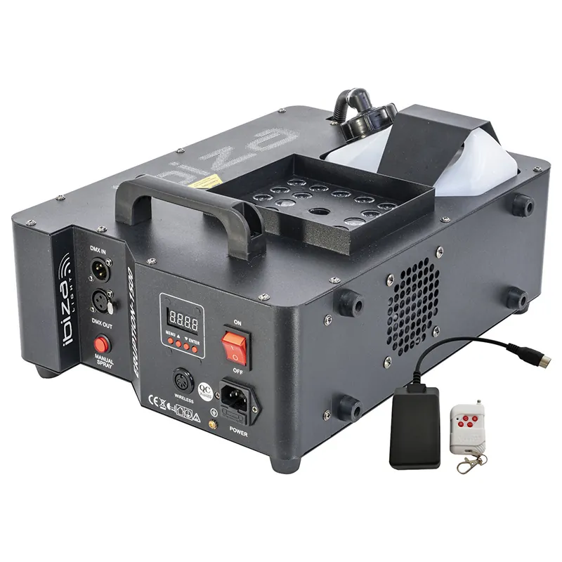 Masina Profesionala Fum 1500W cu Efect LED RGB 24X3W
