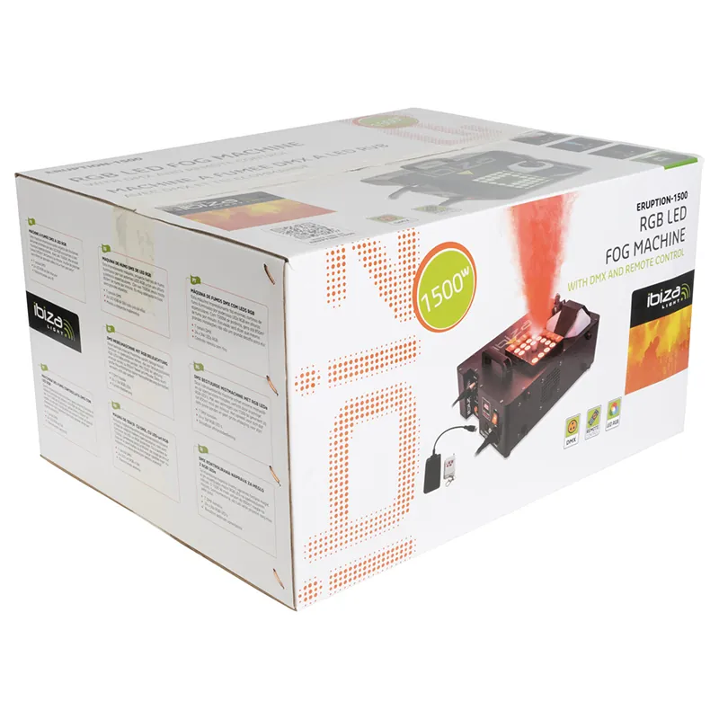 Masina Profesionala Fum 1500W cu Efect LED RGB 24X3W