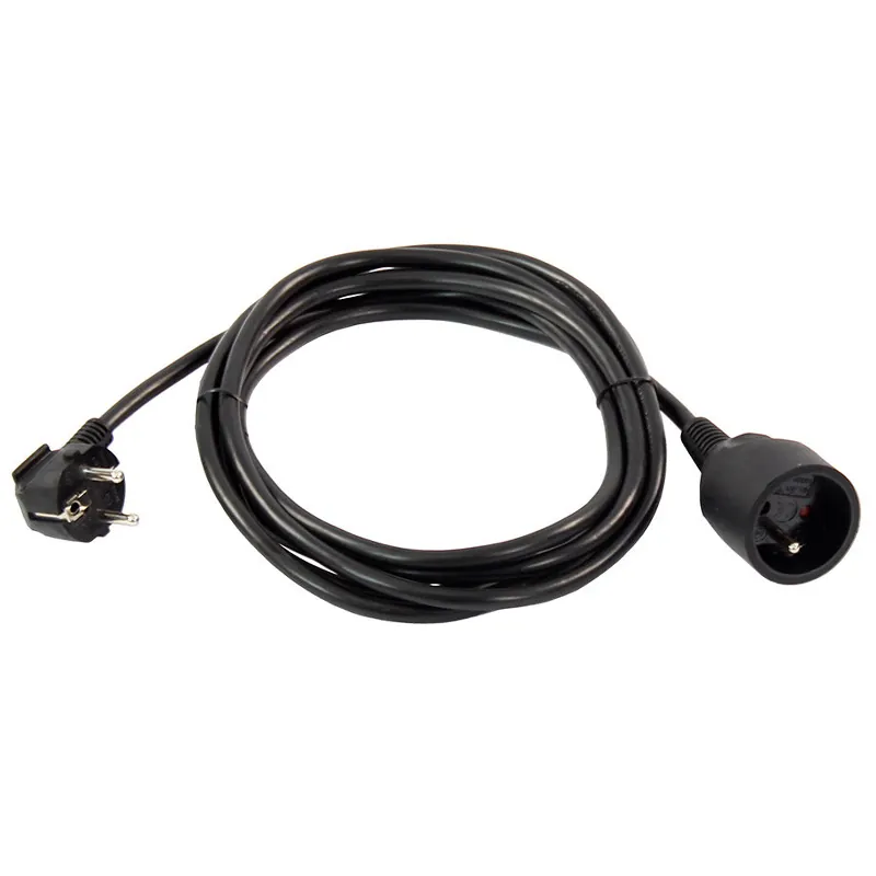 Cablu Extensie(Cupla) 20M (3GX1.5MM) - Negru
