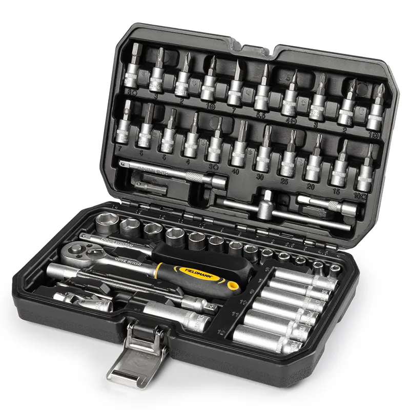 Set Biti cu Cheie Clichet 53 Piese Fieldmann
