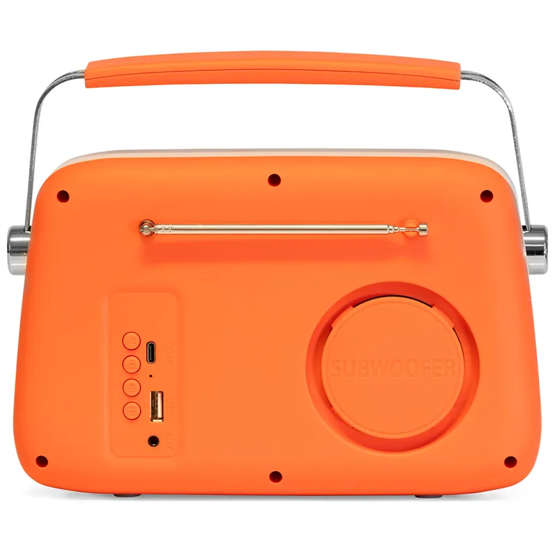 Radio FM Portabil Nostalgia 30W cu Functie BT/AUX -Mat