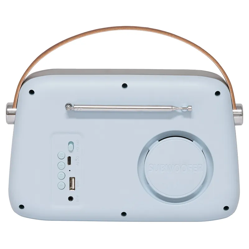 Radio FM/DAB Portabil Vintage 30W cu Functie Bluetooth/AUX