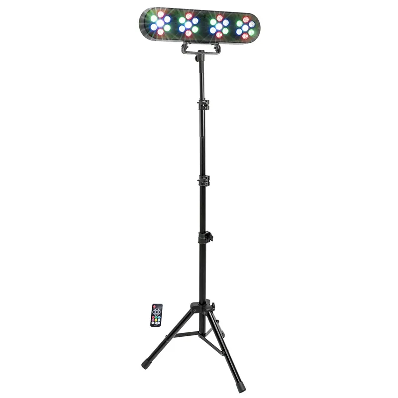 LED Bar 4X7X1W Rgbw + Trepied
