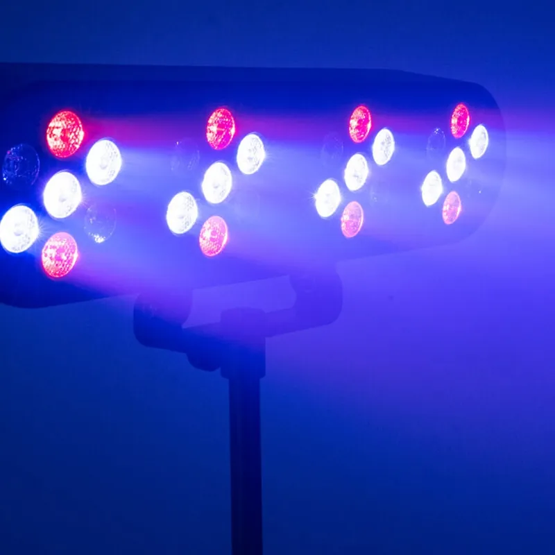 LED Bar 4X7X1W Rgbw + Trepied