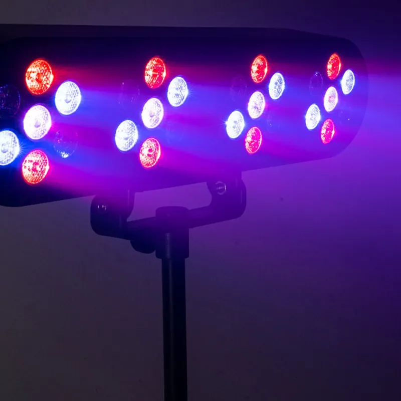 LED Bar 4X7X1W Rgbw + Trepied