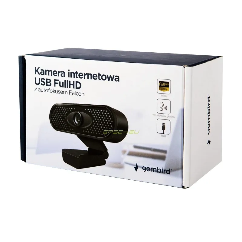 Camera Web USB 1080P Auto Focus Gembird