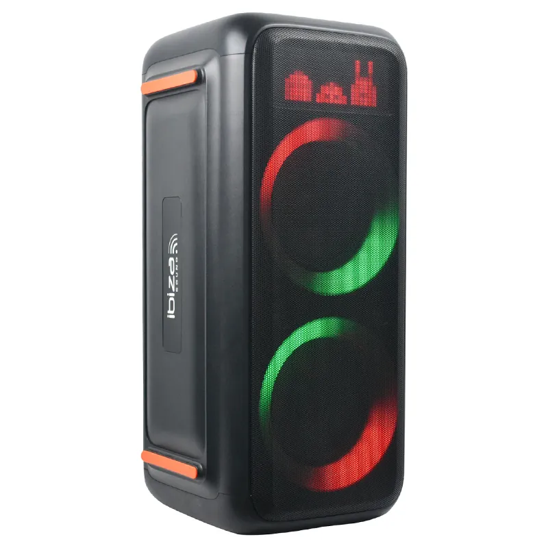 Boxa Portabila 2X8"/20CM 300W TWS BT/FM/USB/Msd