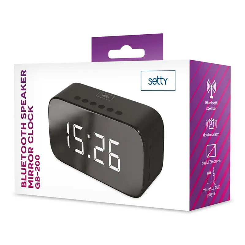 Ceas Desteptator cu Boxa Bluetooth